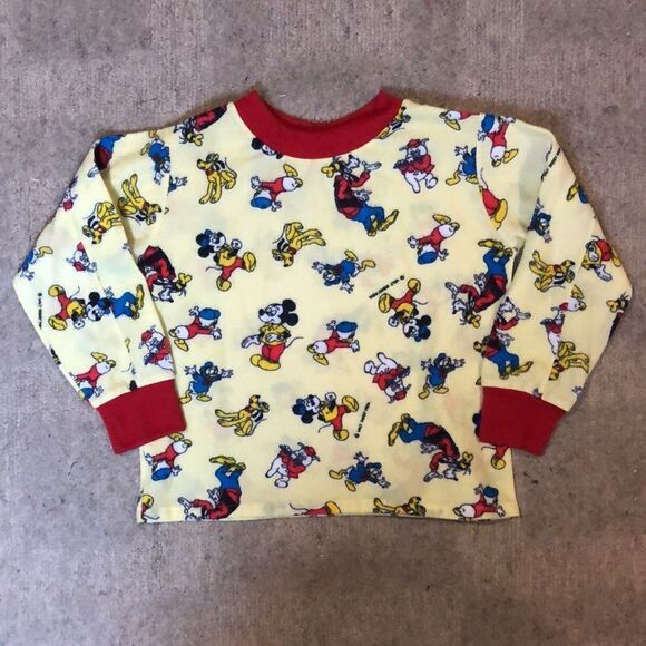 Adorable Mickey & Friends vintage Pajamas | 1980’s | Size 7 - Picture 2 of 10